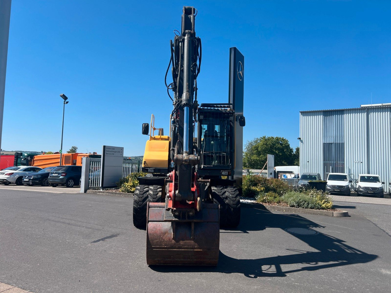 Колёсный экскаватор Volvo EW160D / 2014 / 1xTieflöffel / Forstschutzgitter: фото 13