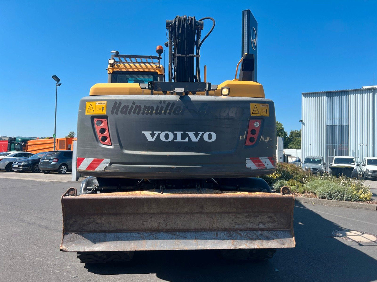 Volvo EW160D / 2014 / 1xTieflöffel / Forstschutzgitter - Колёсный экскаватор: фото 5 Volvo EW160D / 2014 / 1xTieflöffel / Forstschutzgitter - Колёсный экскаватор: фото 5