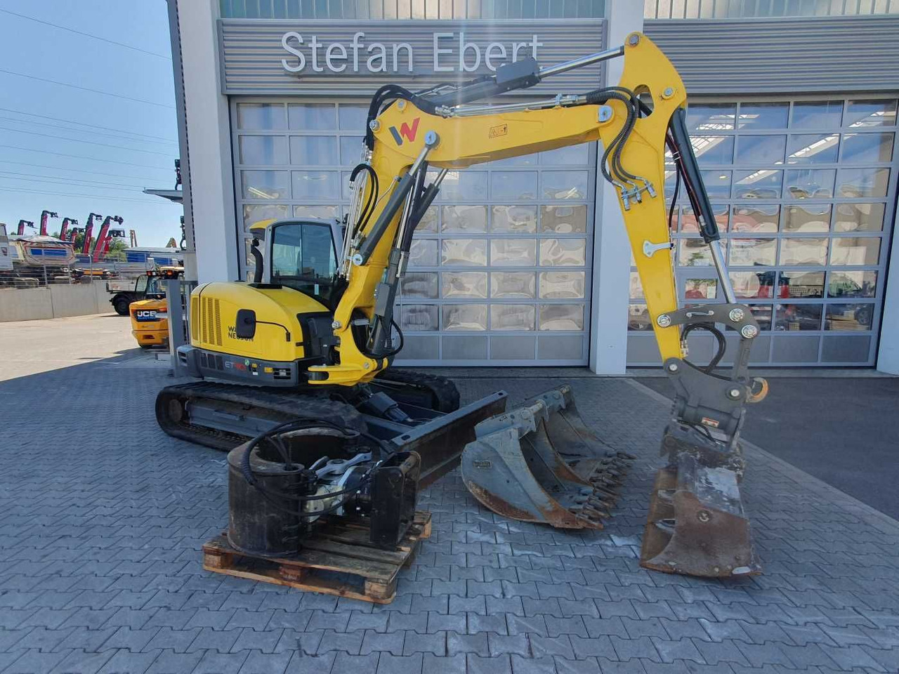 Wacker ET90 / HS08 / nur 1.244h! / Greifer/ Löffelpaket - Мини-экскаватор: фото 1 Wacker ET90 / HS08 / nur 1.244h! / Greifer/ Löffelpaket - Мини-экскаватор: фото 1