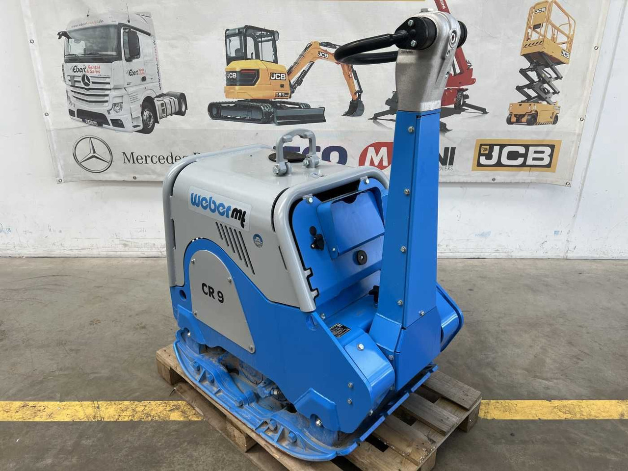 Виброплита Weber CR 9 Hatz-Diesel / 736kg / E-Start / DEMO: фото 6