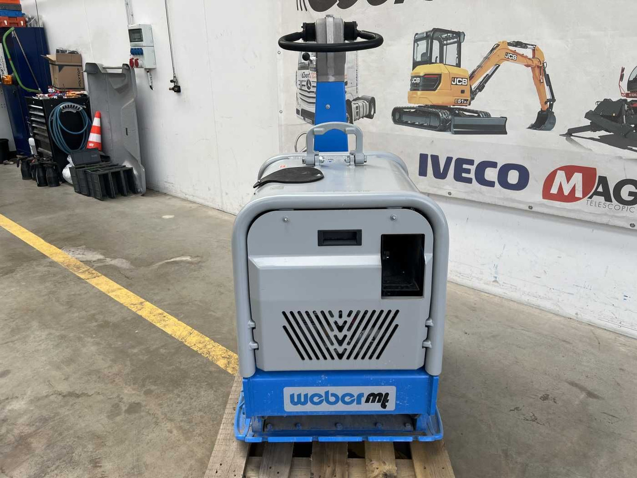 Виброплита Weber CR 9 Hatz-Diesel / 736kg / E-Start / DEMO: фото 9