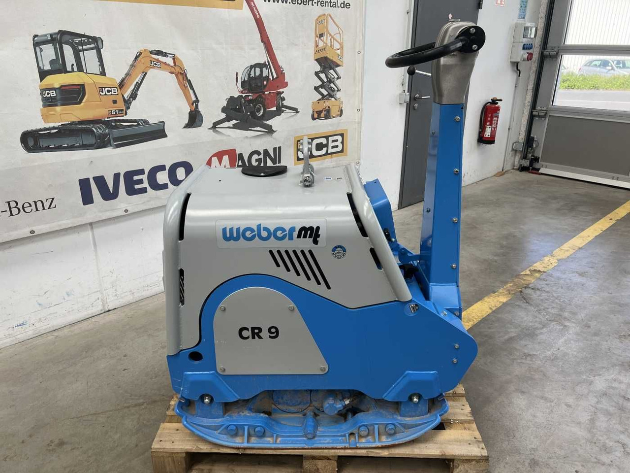 Виброплита Weber CR 9 Hatz-Diesel / 736kg / E-Start / DEMO: фото 7