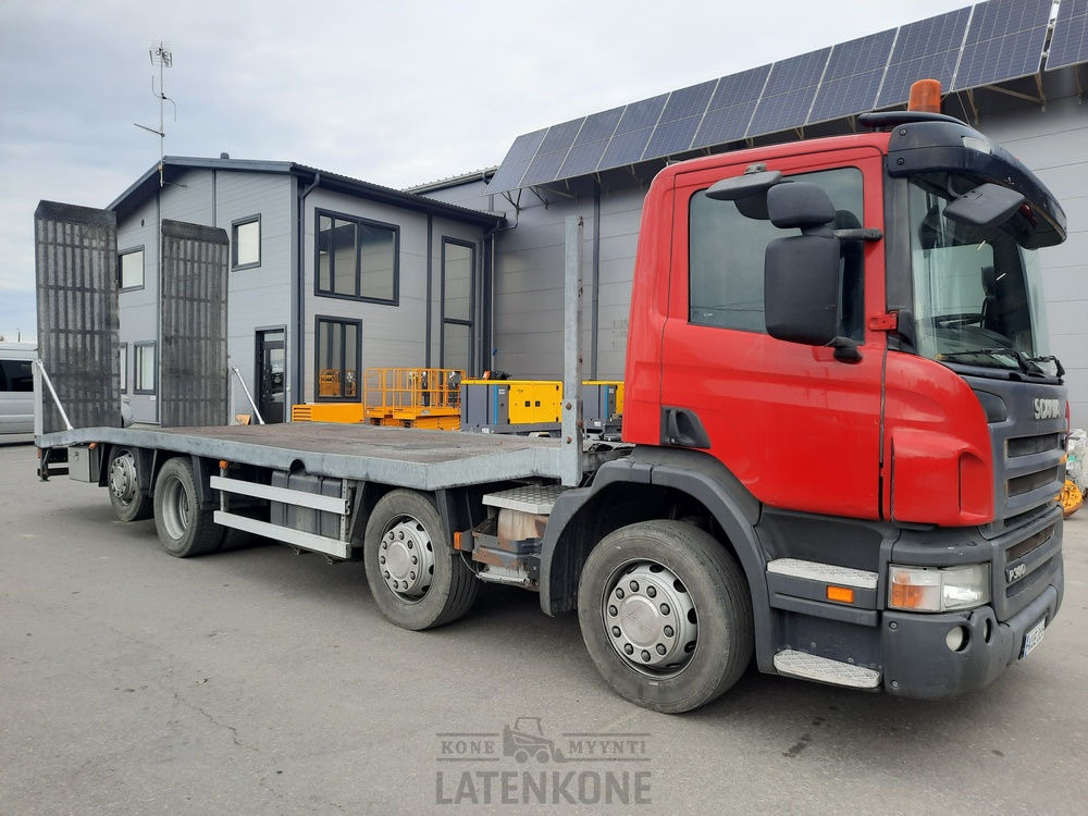 Scania P380 8x2 koneenkuljetusauto - Автовоз: фото 2 Scania P380 8x2 koneenkuljetusauto - Автовоз: фото 2