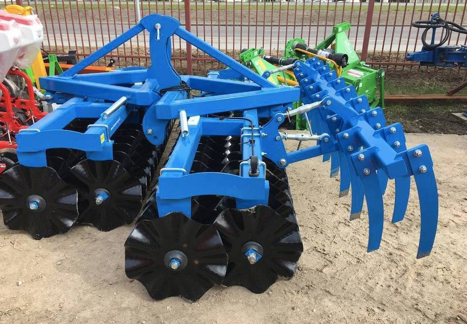 Inter-Tech front disc cultivator 2.5 m with flat bar drag BAP01 - ON STOCK - Дисковая борона: фото 3 Inter-Tech front disc cultivator 2.5 m with flat bar drag BAP01 - ON STOCK - Дисковая борона: фото 3