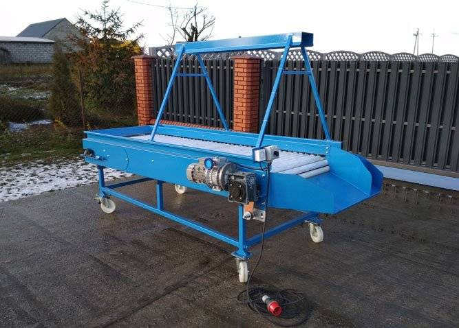 Macius S-250 roller selection table - Послеуборочное оборудование: фото 1 Macius S-250 roller selection table - Послеуборочное оборудование: фото 1