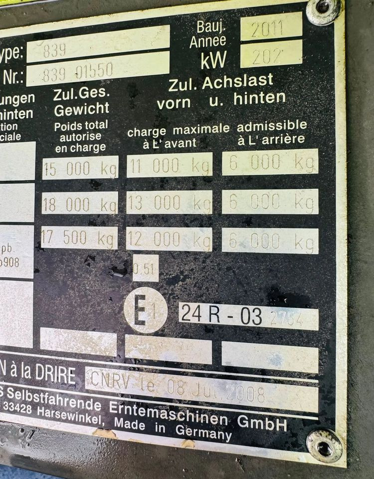 Claas Tucano 450 - Зерноуборочный комбайн: фото 5 Claas Tucano 450 - Зерноуборочный комбайн: фото 5