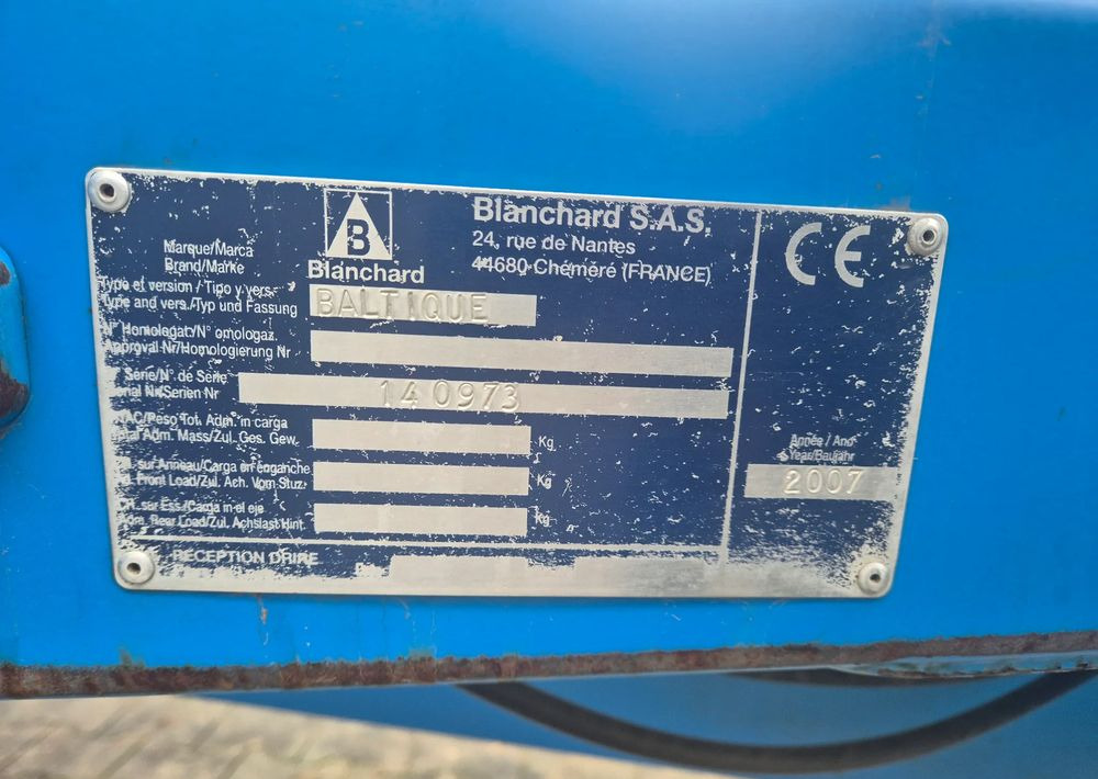 Blanchard Baltique 32 - Опрыскиватель: фото 3 Blanchard Baltique 32 - Опрыскиватель: фото 3