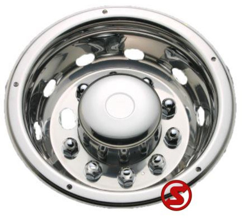 Diversen Wieldop deluxe RVS achter 22.5 diepte 160mm - Колесный диск для Грузовиков: фото 1 Diversen Wieldop deluxe RVS achter 22.5 diepte 160mm - Колесный диск для Грузовиков: фото 1