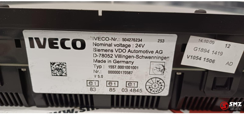 Iveco Occ instrumentenpaneel Iveco - Приборная панель для Грузовиков: фото 3 Iveco Occ instrumentenpaneel Iveco - Приборная панель для Грузовиков: фото 3