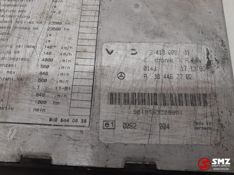 Mercedes-Benz Occ ECU FMR regeleenheid Mercedes - Блок управления для Грузовиков: фото 5 Mercedes-Benz Occ ECU FMR regeleenheid Mercedes - Блок управления для Грузовиков: фото 5