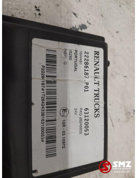 Renault Occ besturingseenheid Renault T 22286187 - Блок управления для Грузовиков: фото 3 Renault Occ besturingseenheid Renault T 22286187 - Блок управления для Грузовиков: фото 3
