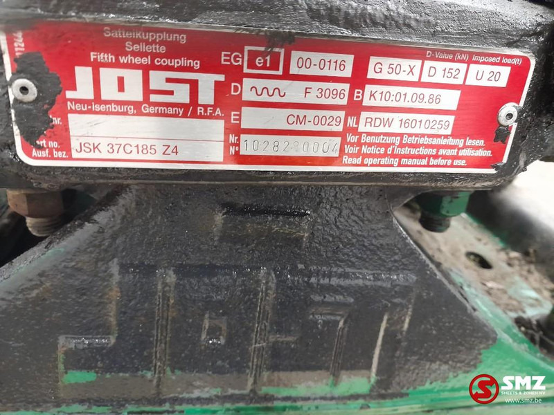 Седло для Грузовиков jost Occ koppelschotel + montageplaat Jost JSK37C185 Z4: фото 6