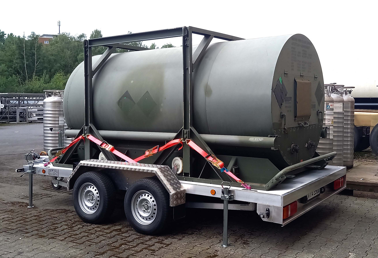 CRYOBASE Gas tank cryogenic trailer used for nitrogen, oxygen, argon - Прицеп-цистерна: фото 3 CRYOBASE Gas tank cryogenic trailer used for nitrogen, oxygen, argon - Прицеп-цистерна: фото 3