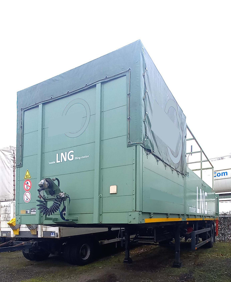 Messer Griesheim Gas tank semi-trailer used for LNG/CNG mobile filling station Methan Gas Cryogenic - Полуприцеп-цистерна: фото 2 Messer Griesheim Gas tank semi-trailer used for LNG/CNG mobile filling station Methan Gas Cryogenic - Полуприцеп-цистерна: фото 2
