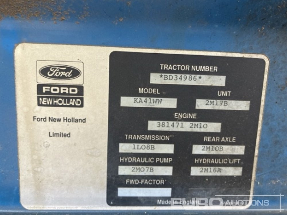1996 Ford 4130 - Трактор: фото 4 1996 Ford 4130 - Трактор: фото 4