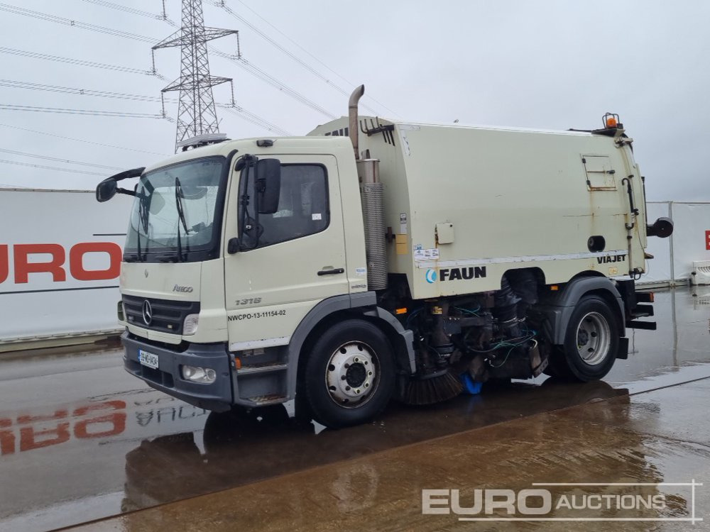 2009 Mercedes Atego 1318 - Подметально-уборочная машина: фото 1 2009 Mercedes Atego 1318 - Подметально-уборочная машина: фото 1