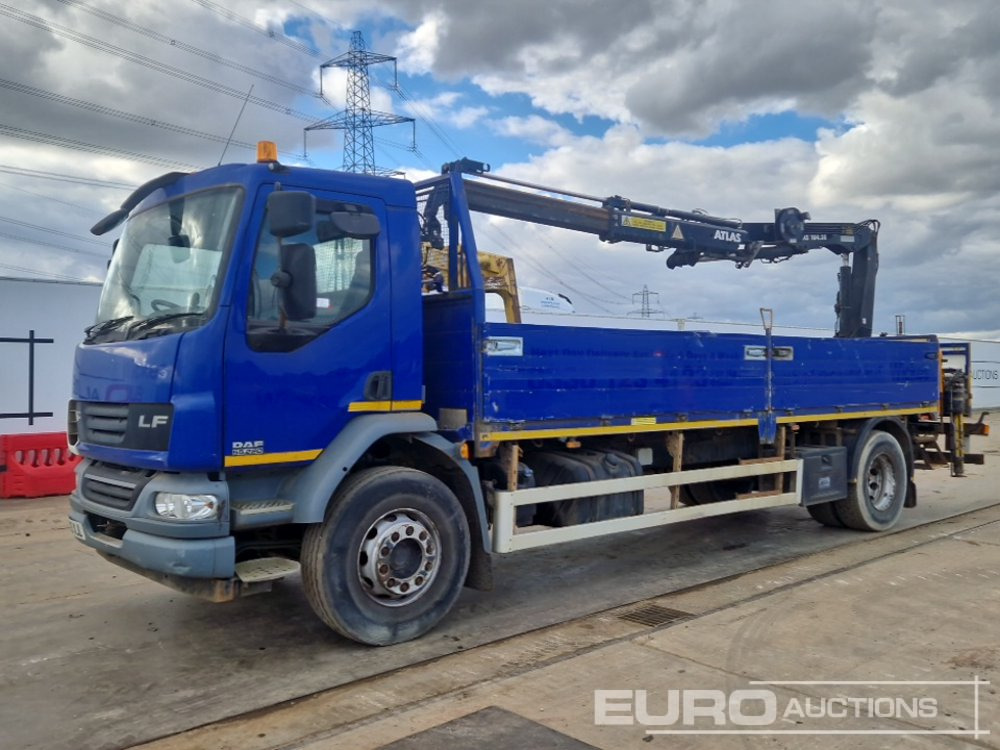 2013 DAF 55.220 - Грузовик бортовой/ Платформа: фото 1 2013 DAF 55.220 - Грузовик бортовой/ Платформа: фото 1