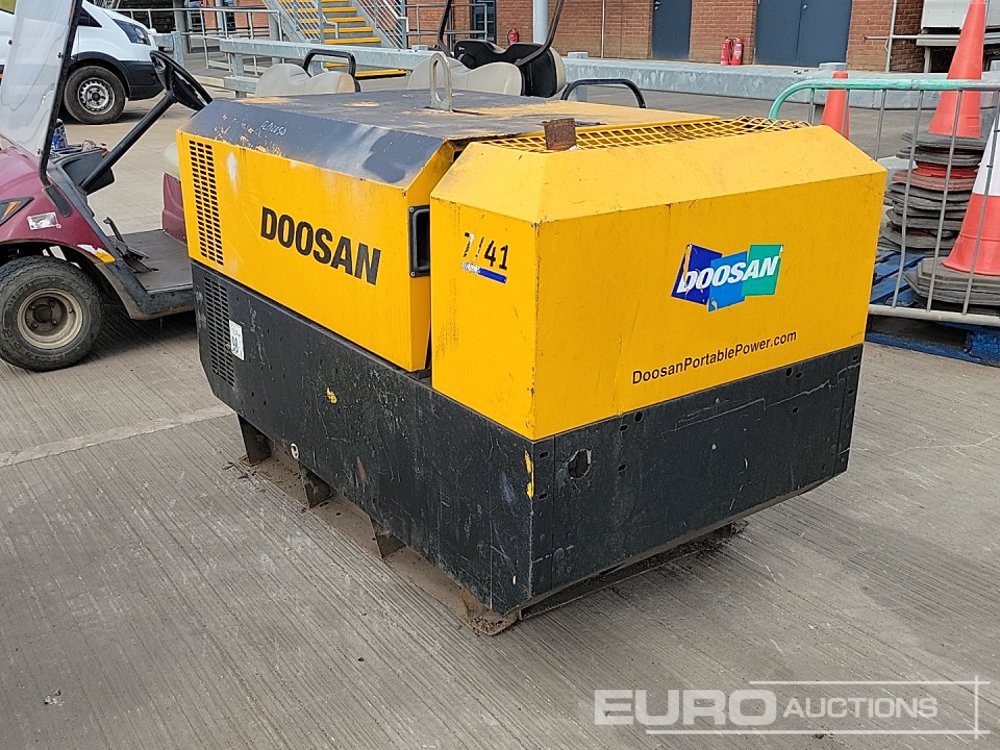 2013 Doosan 741 140CFM - Воздушный компрессор: фото 3 2013 Doosan 741 140CFM - Воздушный компрессор: фото 3