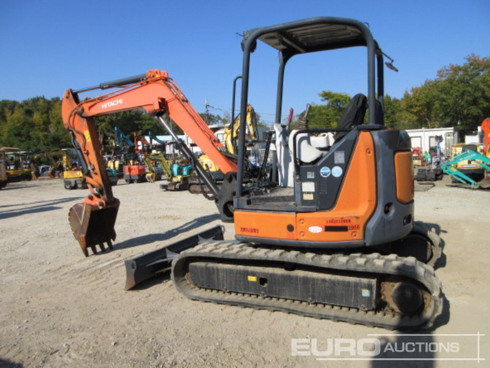 2013 Hitachi ZX40U-5A Rubber Tracks, Blade, Offset, Piped - Мини-экскаватор: фото 5 2013 Hitachi ZX40U-5A Rubber Tracks, Blade, Offset, Piped - Мини-экскаватор: фото 5