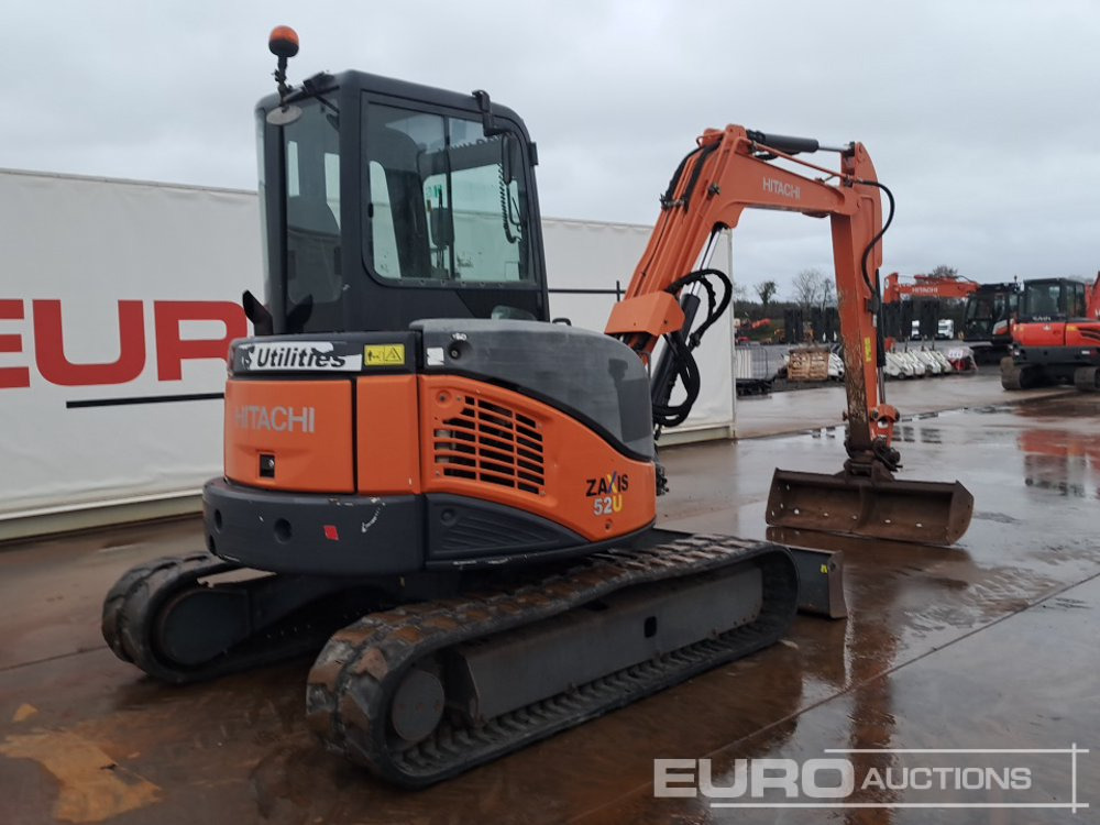 2013 Hitachi ZX52U-3 CLR - Мини-экскаватор: фото 5 2013 Hitachi ZX52U-3 CLR - Мини-экскаватор: фото 5
