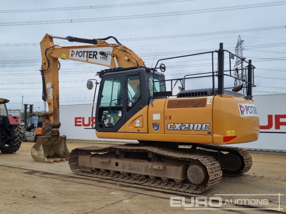2014 Case CX210C - Гусеничный экскаватор: фото 3 2014 Case CX210C - Гусеничный экскаватор: фото 3