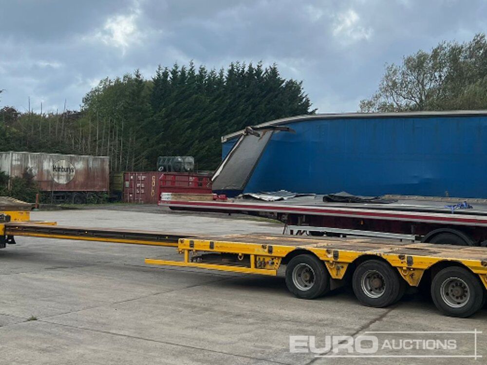 2014 Faymonville 75 Ton 4 Axle Extendable Step Frame Low Loader Trailer, Hydraulic Powered Out Flip Toe Ramps Alloy Neck Ramps, Rear Steering Axles, Sliding Bolster, Alloy insert Ramps - Низкорамный полуприцеп: фото 1 2014 Faymonville 75 Ton 4 Axle Extendable Step Frame Low Loader Trailer, Hydraulic Powered Out Flip Toe Ramps Alloy Neck Ramps, Rear Steering Axles, Sliding Bolster, Alloy insert Ramps - Низкорамный полуприцеп: фото 1