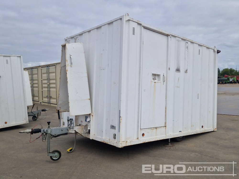 2014 Ground Hog Single Axle Welfare Unit, W/C, 6kVA Generator (Cannot Be Reconsigned) - Морской контейнер: фото 1 2014 Ground Hog Single Axle Welfare Unit, W/C, 6kVA Generator (Cannot Be Reconsigned) - Морской контейнер: фото 1