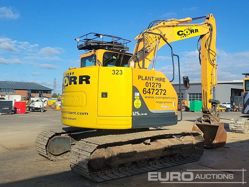 2015 Hyundai R125LCR-9A - Гусеничный экскаватор: фото 5 2015 Hyundai R125LCR-9A - Гусеничный экскаватор: фото 5
