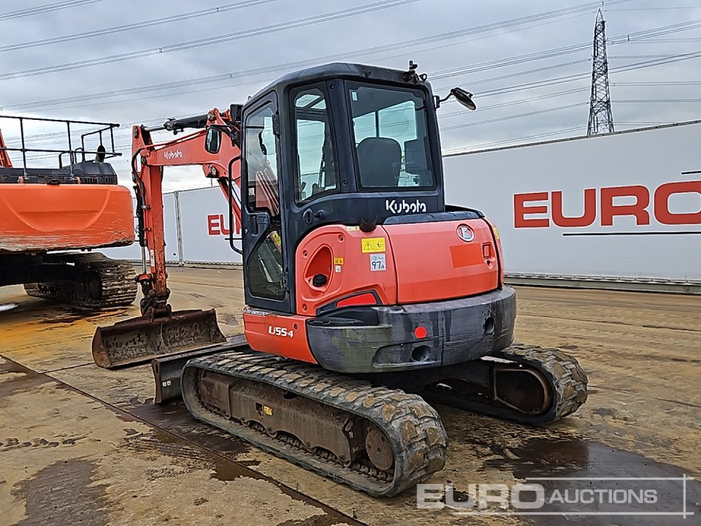 2015 Kubota U55-4 - Мини-экскаватор: фото 3 2015 Kubota U55-4 - Мини-экскаватор: фото 3