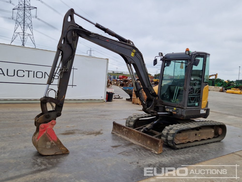 2015 Volvo ECR50D - Мини-экскаватор: фото 1 2015 Volvo ECR50D - Мини-экскаватор: фото 1