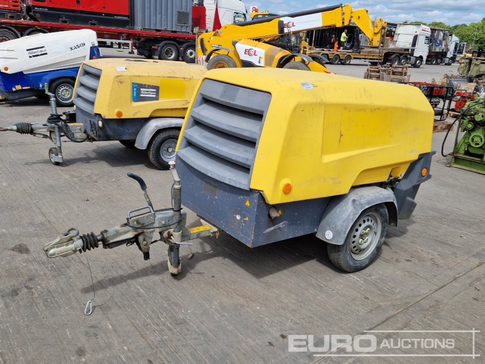2016 Atlas Copco XAS68 - Воздушный компрессор: фото 1 2016 Atlas Copco XAS68 - Воздушный компрессор: фото 1