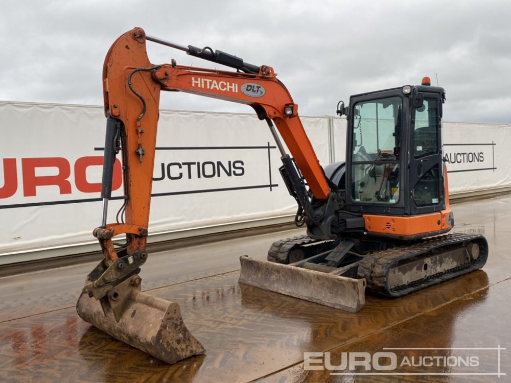 2016 Hitachi ZX55U-5A CLR - Мини-экскаватор: фото 1 2016 Hitachi ZX55U-5A CLR - Мини-экскаватор: фото 1