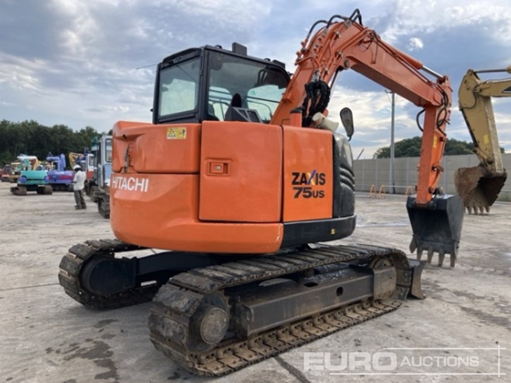 2016 Hitachi ZX75US-5 - Мини-экскаватор: фото 3 2016 Hitachi ZX75US-5 - Мини-экскаватор: фото 3