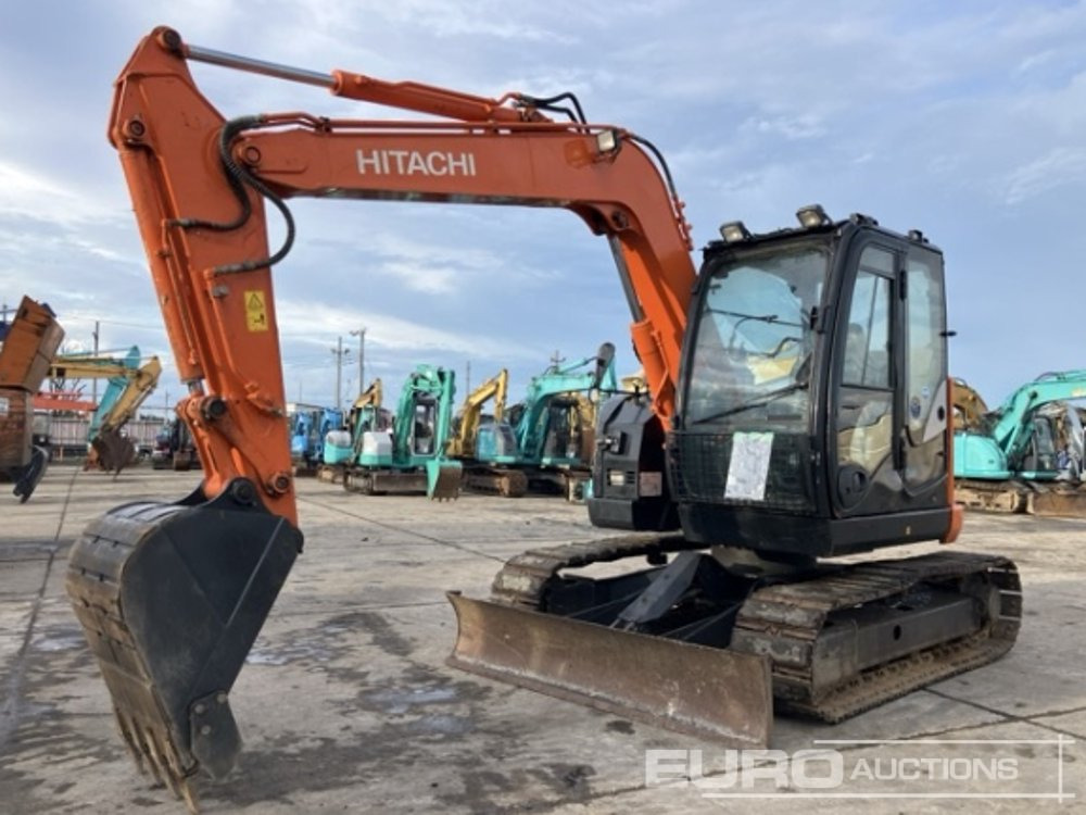 2016 Hitachi ZX75US-5 - Мини-экскаватор: фото 1 2016 Hitachi ZX75US-5 - Мини-экскаватор: фото 1