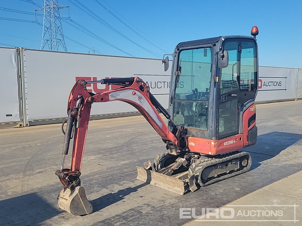 2016 Kubota KX016-4 - Мини-экскаватор: фото 1 2016 Kubota KX016-4 - Мини-экскаватор: фото 1