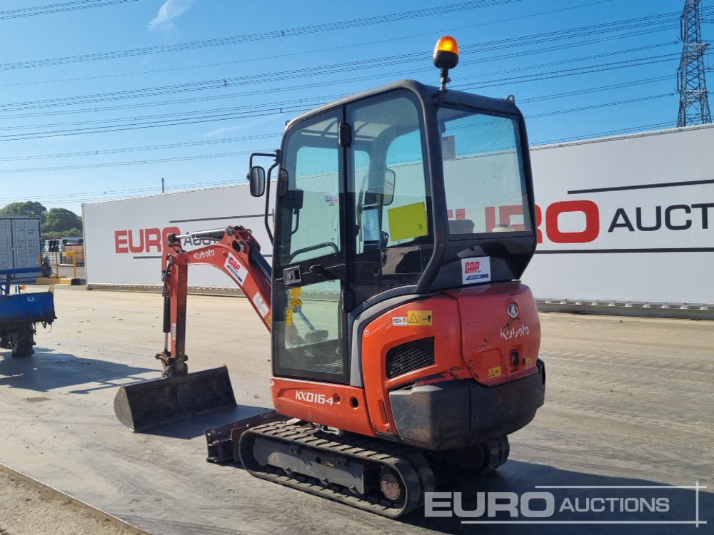 2016 Kubota KX016-4 - Мини-экскаватор: фото 3 2016 Kubota KX016-4 - Мини-экскаватор: фото 3