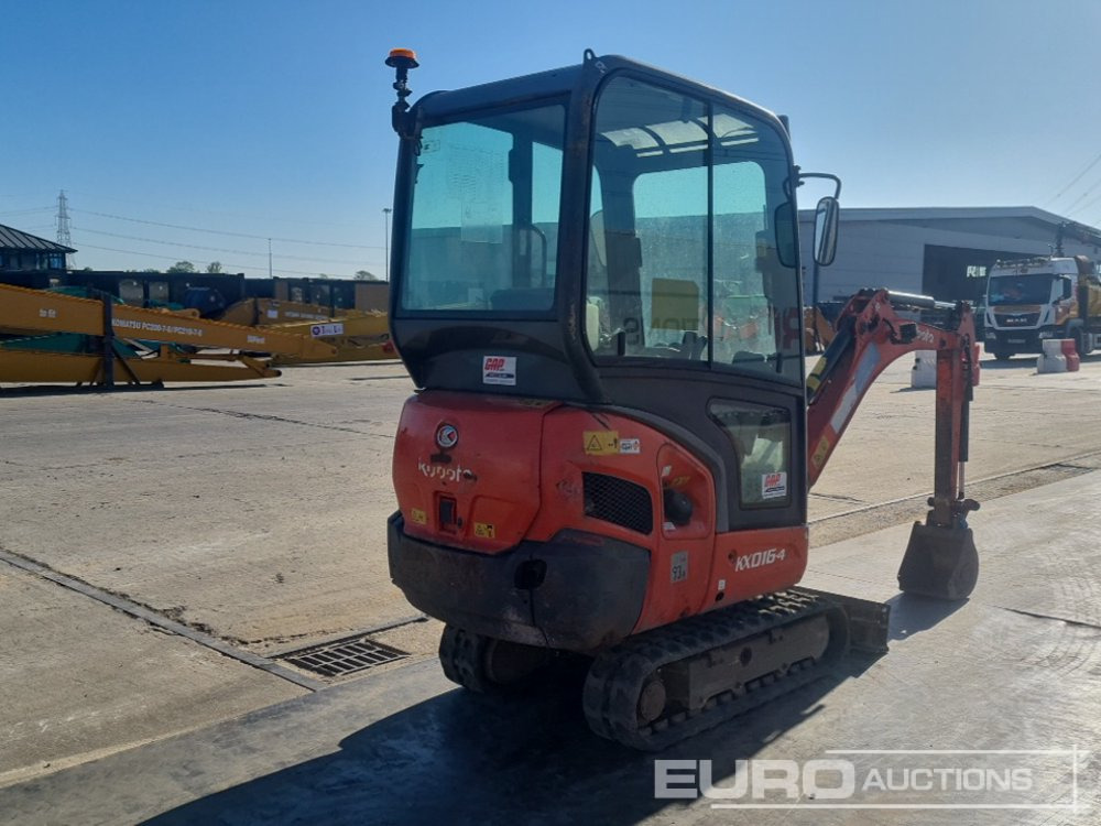 2016 Kubota KX016-4 - Мини-экскаватор: фото 5 2016 Kubota KX016-4 - Мини-экскаватор: фото 5