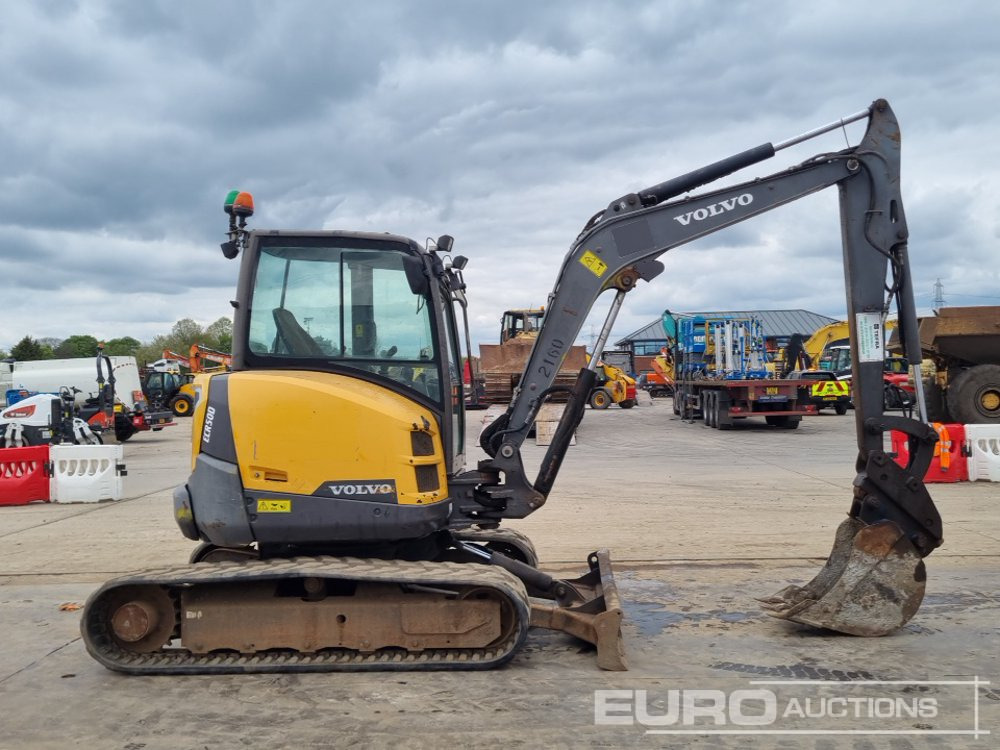 Мини-экскаватор 2016 Volvo ECR50D: фото 6