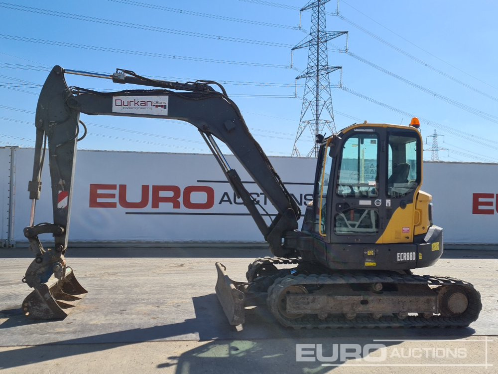2016 Volvo ECR88D - Мини-экскаватор: фото 2 2016 Volvo ECR88D - Мини-экскаватор: фото 2
