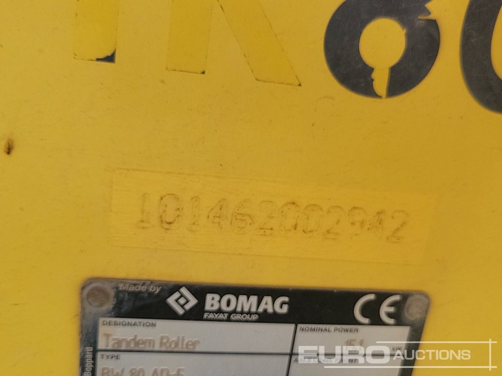 Дорожный каток 2017 Bomag BW80AD-5: фото 30