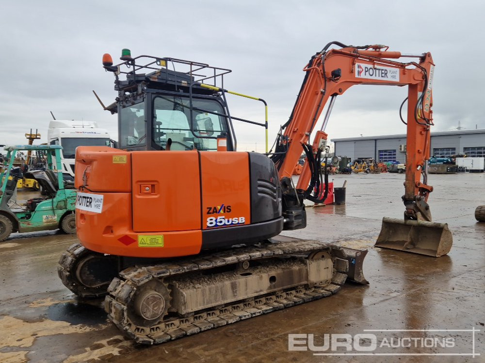 2017 Hitachi ZX85USB-5A - Мини-экскаватор: фото 5 2017 Hitachi ZX85USB-5A - Мини-экскаватор: фото 5