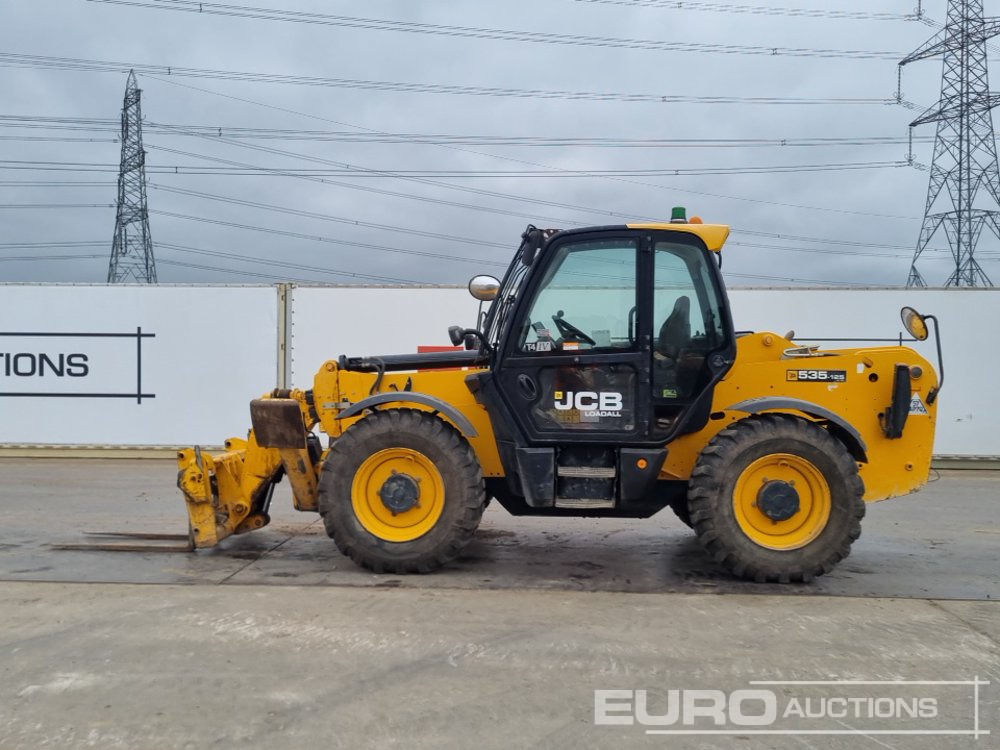 2017 JCB 535-125 Hi Viz - Телескопический погрузчик: фото 2 2017 JCB 535-125 Hi Viz - Телескопический погрузчик: фото 2