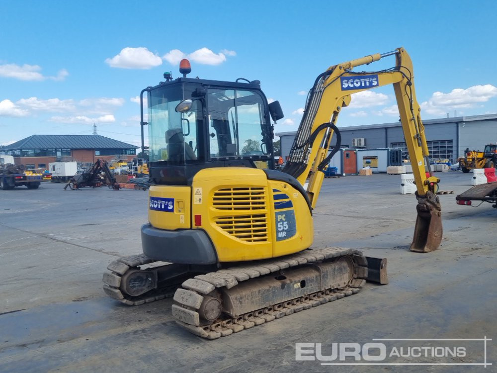 2017 Komatsu PC55MR-3 - Мини-экскаватор: фото 5 2017 Komatsu PC55MR-3 - Мини-экскаватор: фото 5