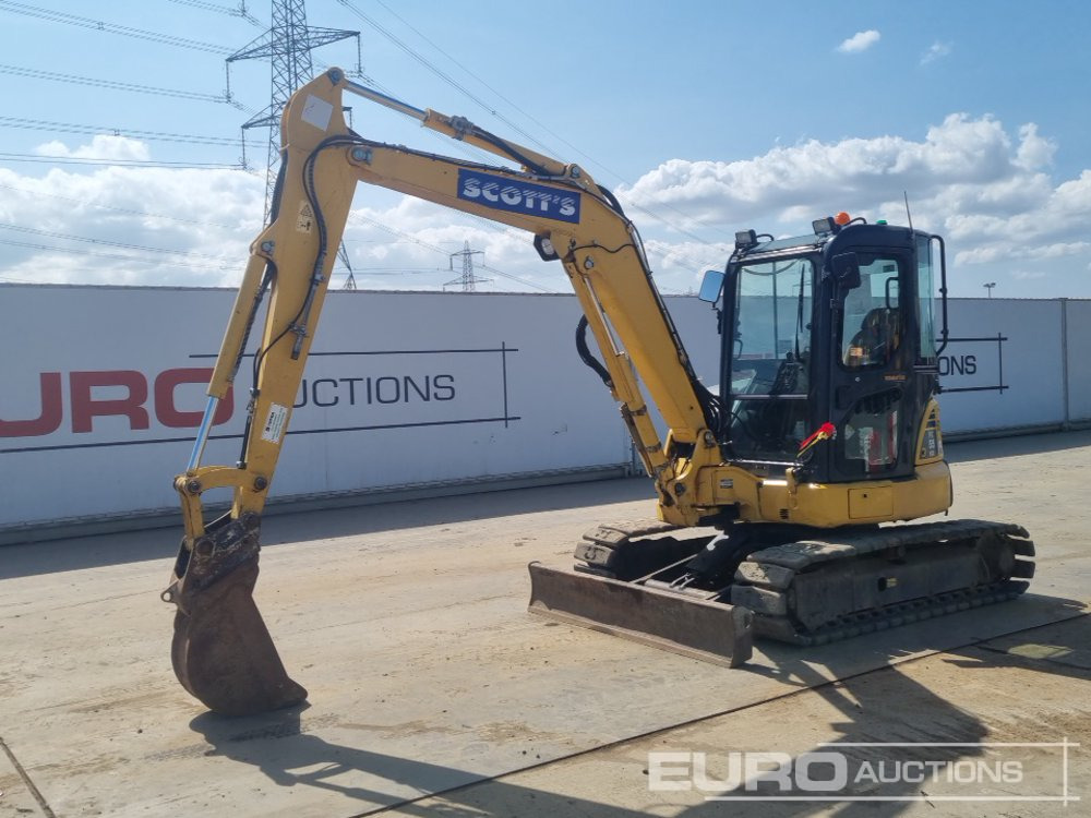 2017 Komatsu PC55MR-3 - Мини-экскаватор: фото 1 2017 Komatsu PC55MR-3 - Мини-экскаватор: фото 1