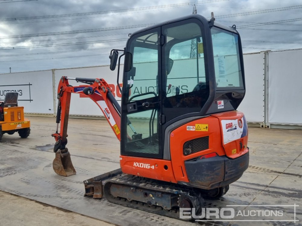 2017 Kubota KX016-4 - Мини-экскаватор: фото 3 2017 Kubota KX016-4 - Мини-экскаватор: фото 3