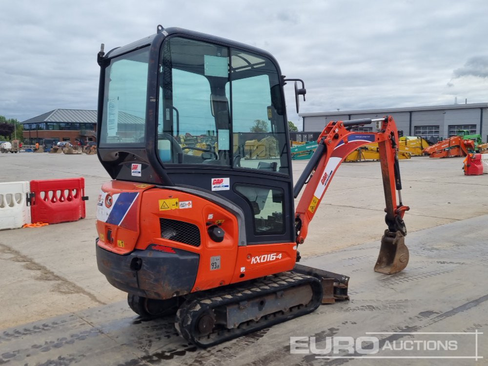 2017 Kubota KX016-4 - Мини-экскаватор: фото 5 2017 Kubota KX016-4 - Мини-экскаватор: фото 5