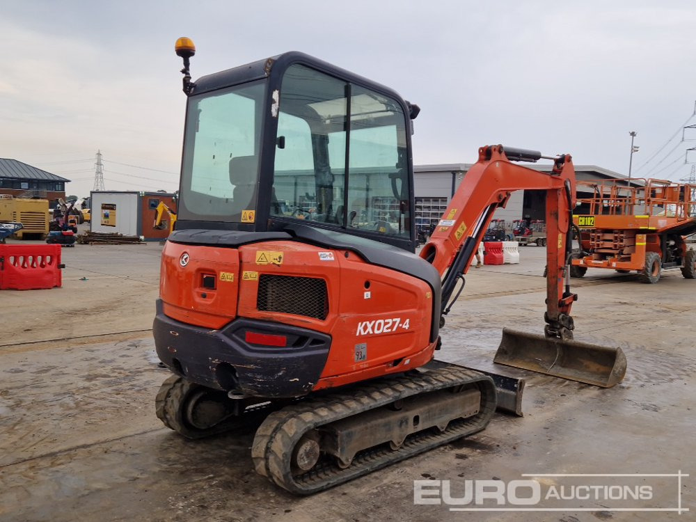2017 Kubota KX027-4 - Мини-экскаватор: фото 5 2017 Kubota KX027-4 - Мини-экскаватор: фото 5