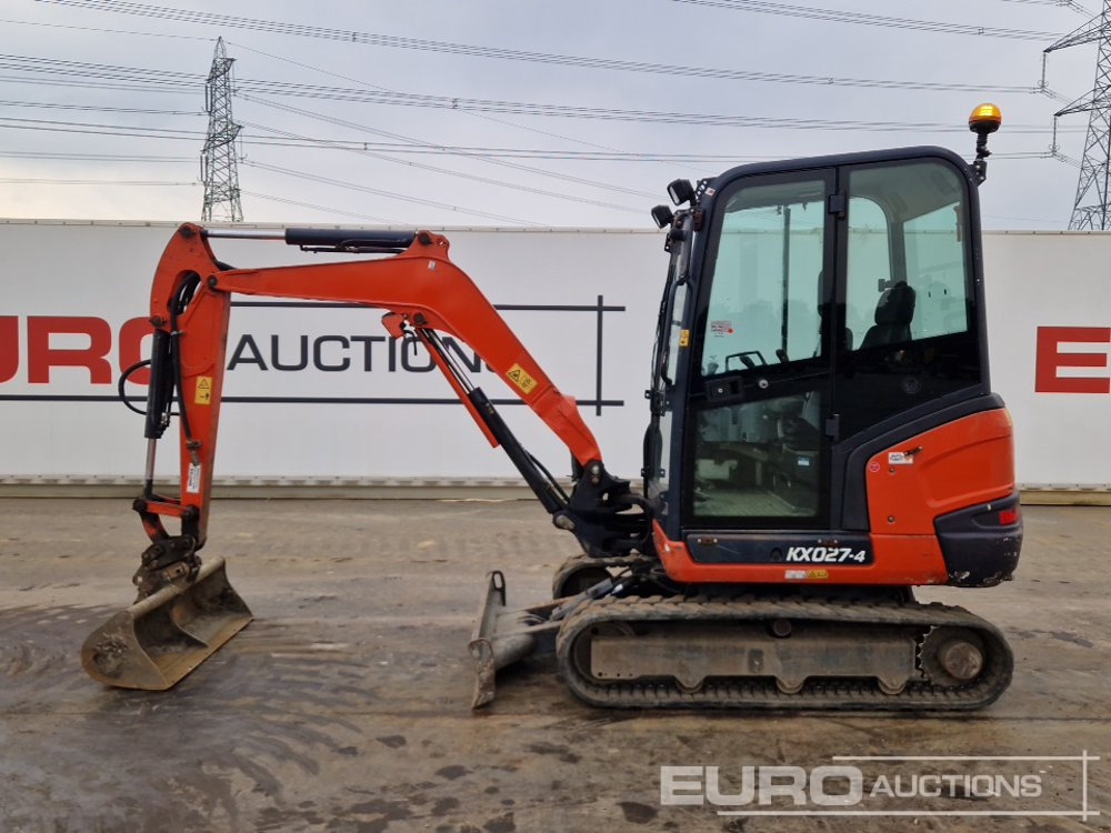 2017 Kubota KX027-4 - Мини-экскаватор: фото 2 2017 Kubota KX027-4 - Мини-экскаватор: фото 2