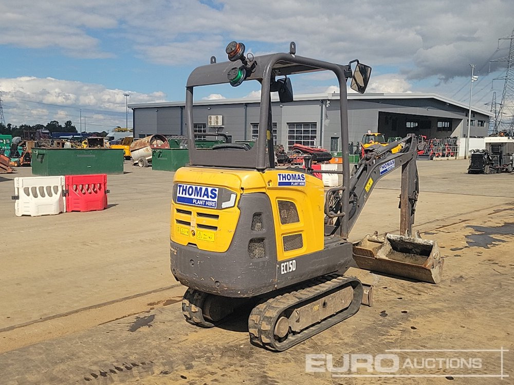 2017 Volvo EC15D - Мини-экскаватор: фото 5 2017 Volvo EC15D - Мини-экскаватор: фото 5