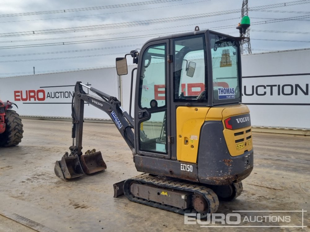 2017 Volvo EC15D - Мини-экскаватор: фото 3 2017 Volvo EC15D - Мини-экскаватор: фото 3